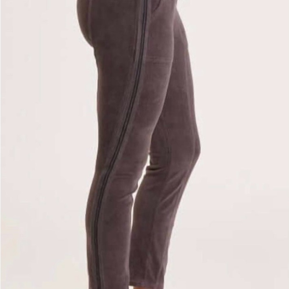 XCVI Wearables Rugby Gyles leggings in basalt pigment velvet  velour Large xl